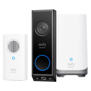 Eufy Video Doorbell E340 + Chime + HomeBase 3
